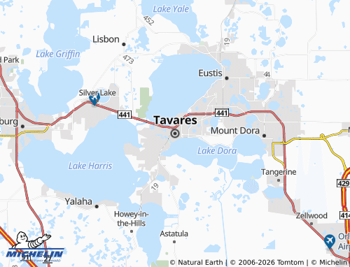 Carte MICHELIN Tavares - ViaMichelin