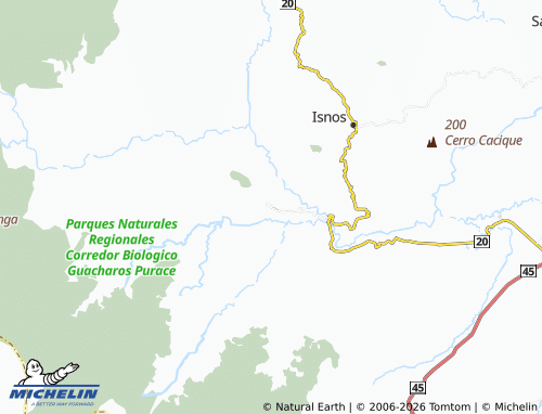 Carte MICHELIN San Agustín - ViaMichelin