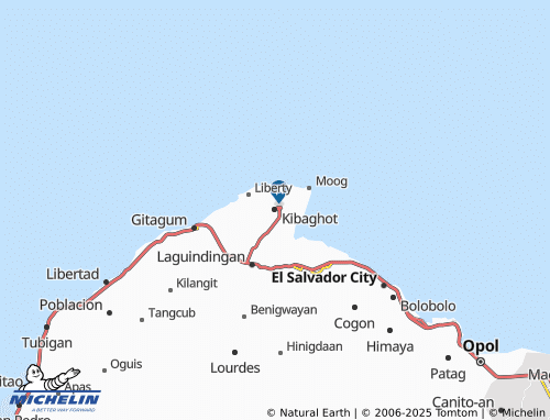 MICHELIN Kibaghot map - ViaMichelin
