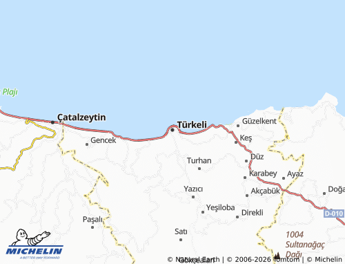 MICHELIN Güzelyurt map - ViaMichelin