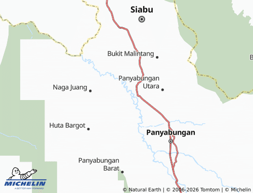 MICHELIN Simanondong map - ViaMichelin
