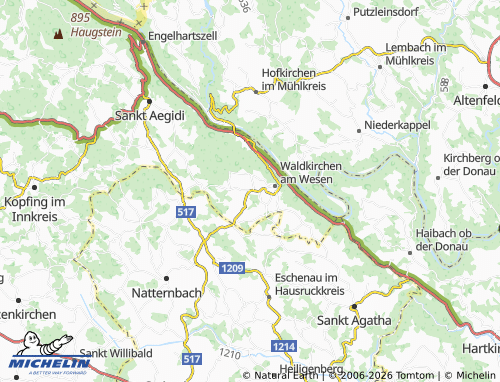 MICHELIN Wimm map - ViaMichelin