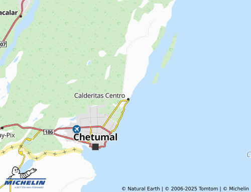MICHELIN La Conquista Segunda Etapa map - ViaMichelin