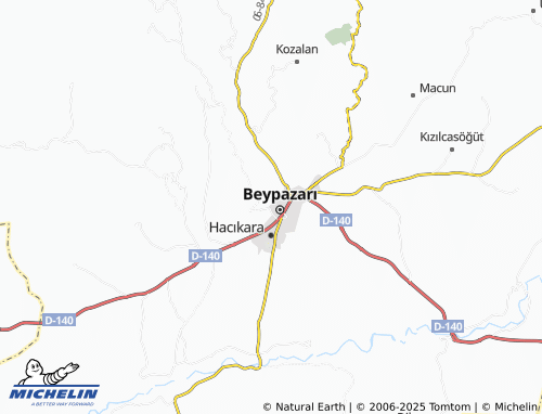 MICHELIN Cumhuriyet map - ViaMichelin