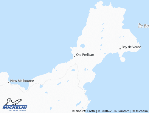 Mapa MICHELIN Old Perlican - ViaMichelin