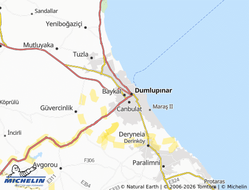 MICHELIN Baykal map - ViaMichelin