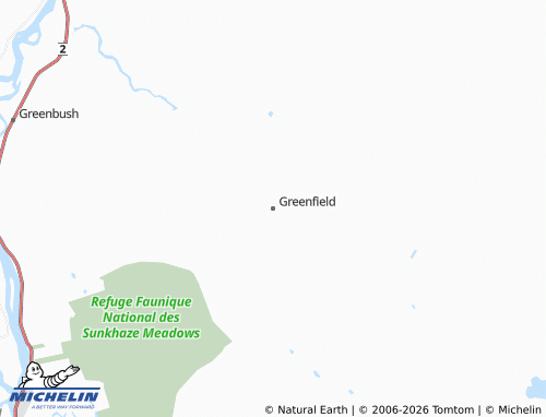Mappa MICHELIN Greenfield - ViaMichelin