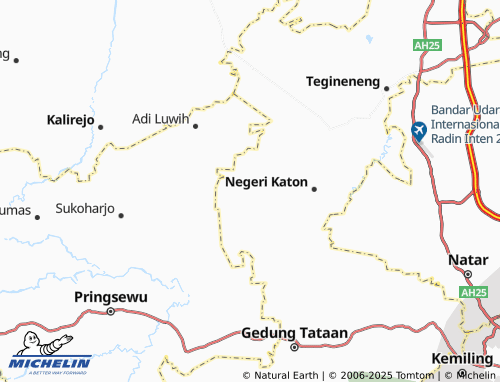 MICHELIN Sidomulyo map - ViaMichelin