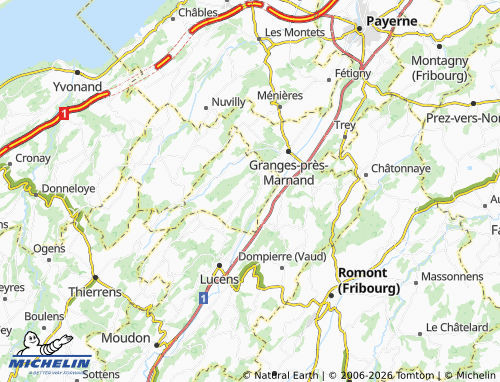 Mapa MICHELIN Surpierre - ViaMichelin