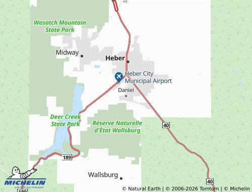 Mappa MICHELIN Daniel - ViaMichelin
