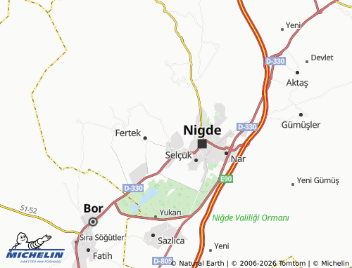 Mapa MICHELIN Kumluca - ViaMichelin