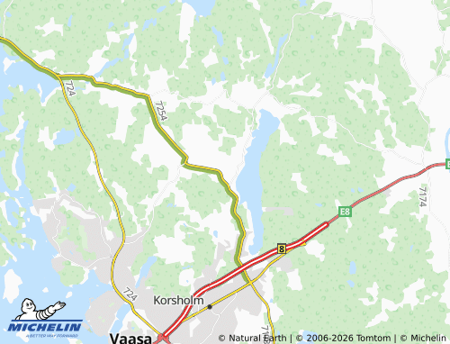 Carte MICHELIN Karperö - ViaMichelin