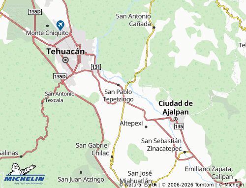 Mappa MICHELIN Jardines de San Juan - ViaMichelin