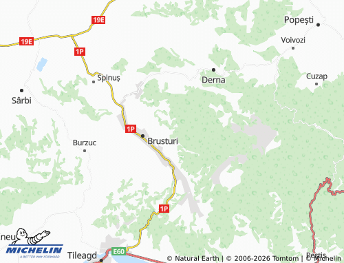 Carte MICHELIN Varasău - ViaMichelin