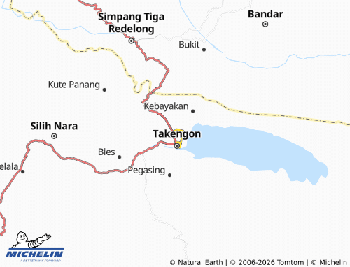 Carte MICHELIN Simpang Empat - ViaMichelin