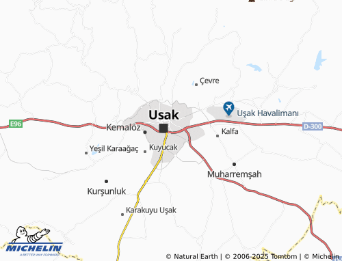 MICHELIN Durak map - ViaMichelin