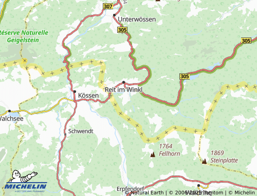 Kaart MICHELIN Blindau - ViaMichelin