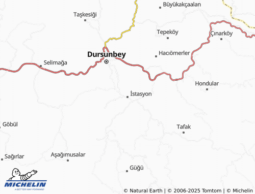 Kaart MICHELIN İstasyon - ViaMichelin