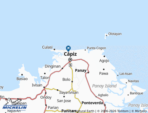 MICHELIN Mongpong map - ViaMichelin