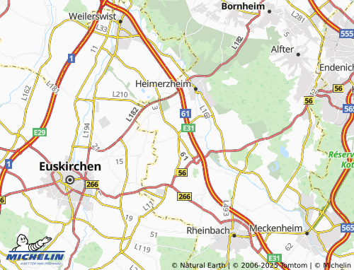 MICHELIN Ollheim map - ViaMichelin