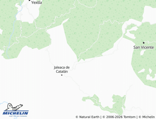 Mappa MICHELIN Tierra Colorada - ViaMichelin