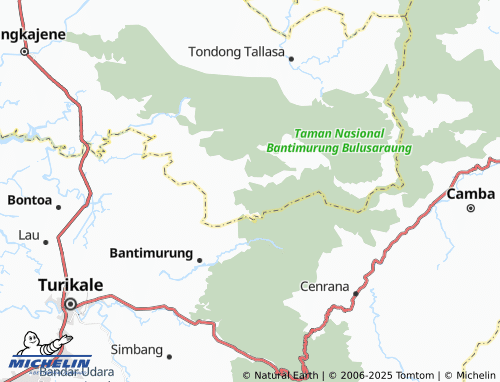 MICHELIN Balleangin map - ViaMichelin
