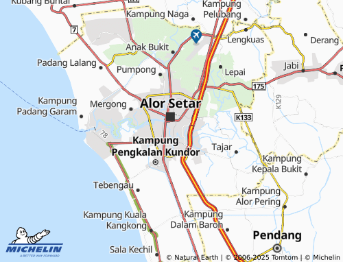 MICHELIN-Landkarte Taman Seri Tanjung - ViaMichelin