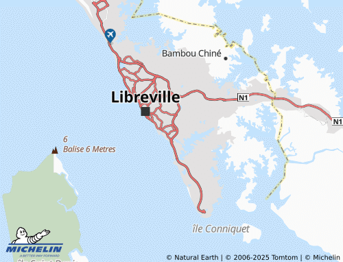 MICHELIN Dakar map - ViaMichelin