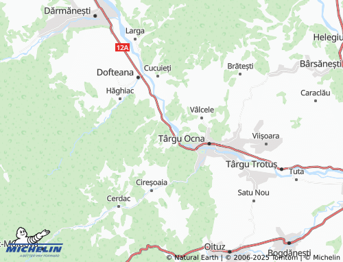 MICHELIN Poieni map - ViaMichelin