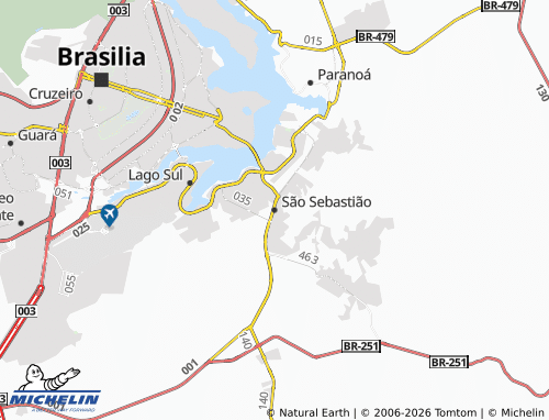 Carte MICHELIN São Sebastião - ViaMichelin