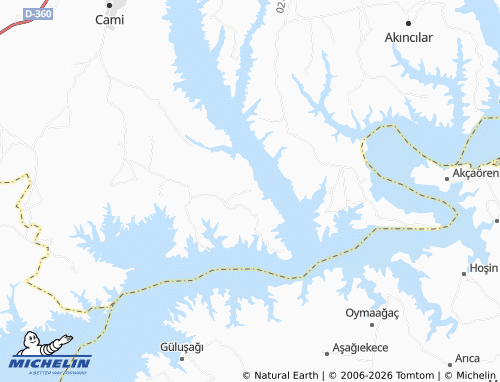 MICHELIN Belenli map - ViaMichelin