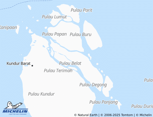 MICHELIN Belat map - ViaMichelin
