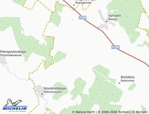 MICHELIN-Landkarte Shegurcha - ViaMichelin
