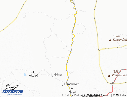 Mappa MICHELIN Yeniler - ViaMichelin