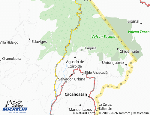MICHELIN-Landkarte Agustín de Itúrbide - ViaMichelin