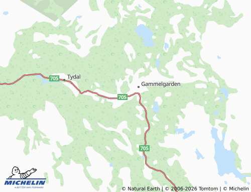 Mapa MICHELIN Ås - ViaMichelin
