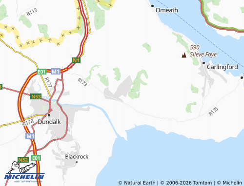 Mappa MICHELIN Jenkinstown - ViaMichelin