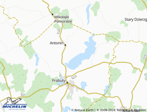 Carte MICHELIN Górowychy - ViaMichelin