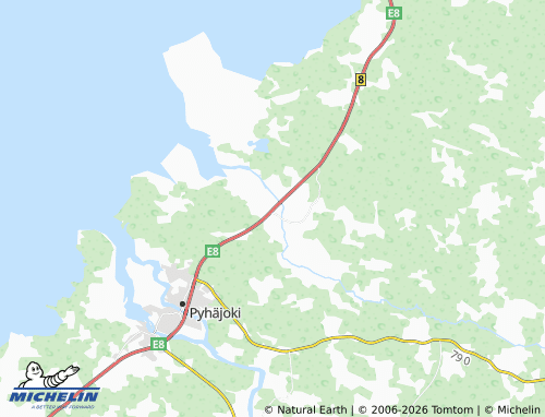 Carte MICHELIN Parhalahti - ViaMichelin
