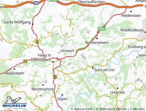 Mapa MICHELIN Ramsau - ViaMichelin