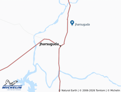 Mapa MICHELIN Jharsuguda - ViaMichelin