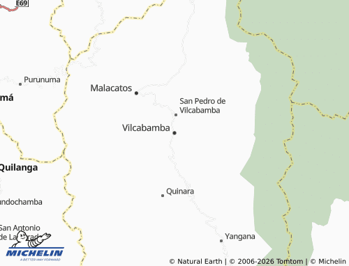 Carte MICHELIN Vilcabamba - ViaMichelin