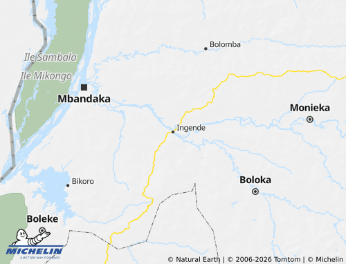 Mappa MICHELIN Ingende - ViaMichelin