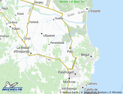 MICHELIN-Landkarte Sant Feliu de Boada - ViaMichelin
