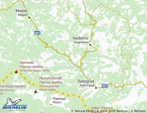 Kaart MICHELIN vz Startsevo - ViaMichelin