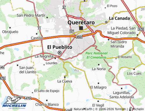 Kaart MICHELIN Los Olvera - ViaMichelin
