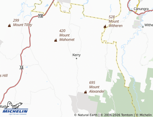 MICHELIN-Landkarte Kerry - ViaMichelin