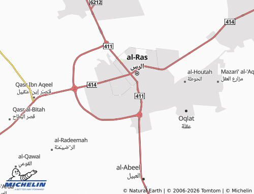 MICHELIN-Landkarte al-Manar - ViaMichelin