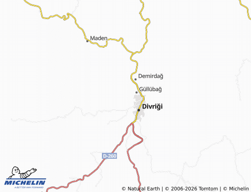 Mapa MICHELIN Arhusu - ViaMichelin