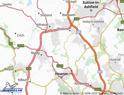 Mapa MICHELIN Ironville - ViaMichelin